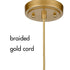 Pendant Light Modern Moravian Star Gold Finish Clear Glass